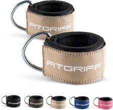 Fußschlaufen V2 (stark gepolstert) - für Fitness Training am Kabelzug - Ankle St