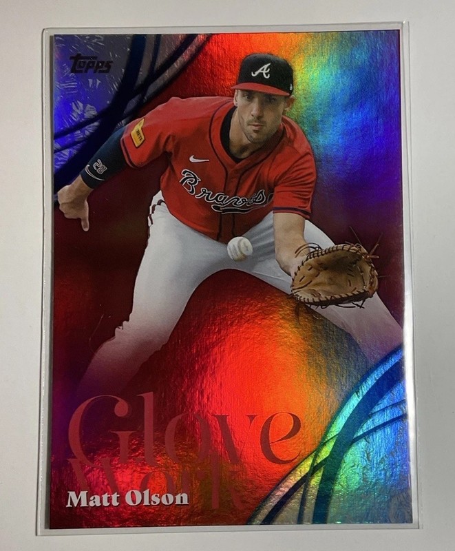 2026 Topps Series 2 GLOVE WORK Matt Olson #GW-34 Atlanta Braves MLB