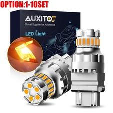 3157 3156 3457 Led Reverse Backup Light Parking Bulbs 2800lm Bright 6500k Amber