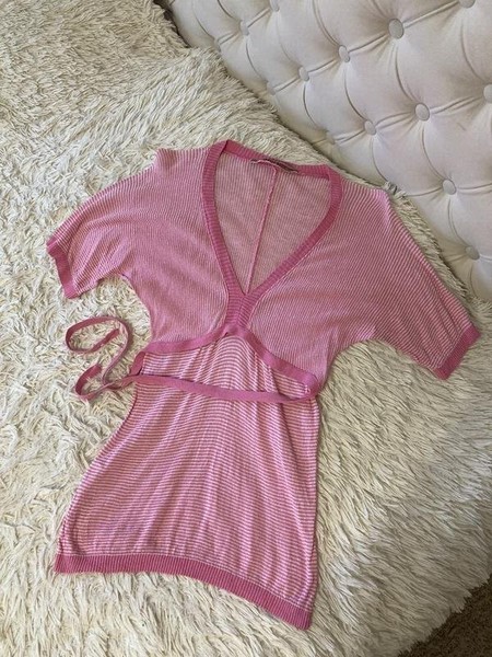 Women Angela Davis Dress Pink 34 / XS / 42