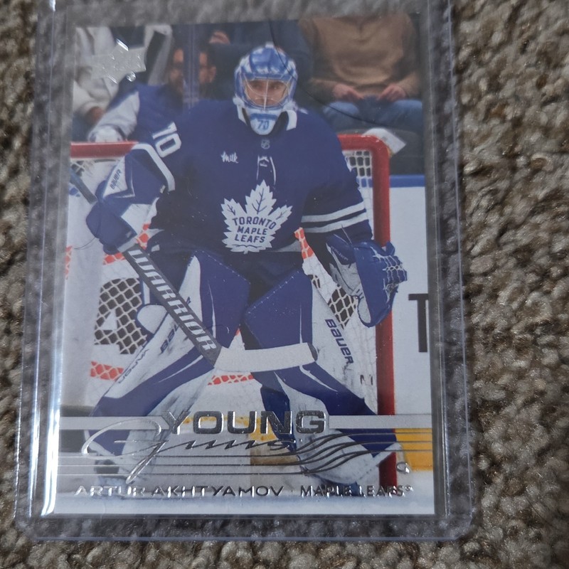 Artur Akhtyamov 2025-26 Upper Deck Extended Series Young Guns RC #722 Calder Cup