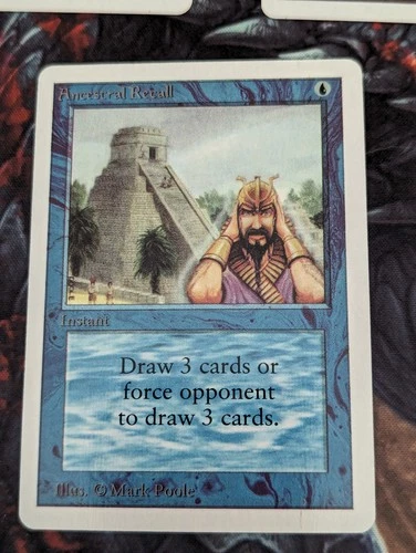 MTG Sticker CEDH Ancestral Recall Time Walk Time Twister