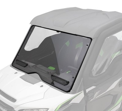 2024-2026 Kawasaki RIDGE & RIDGE CREW Vented Poly Fixed Windshield 99994-1764