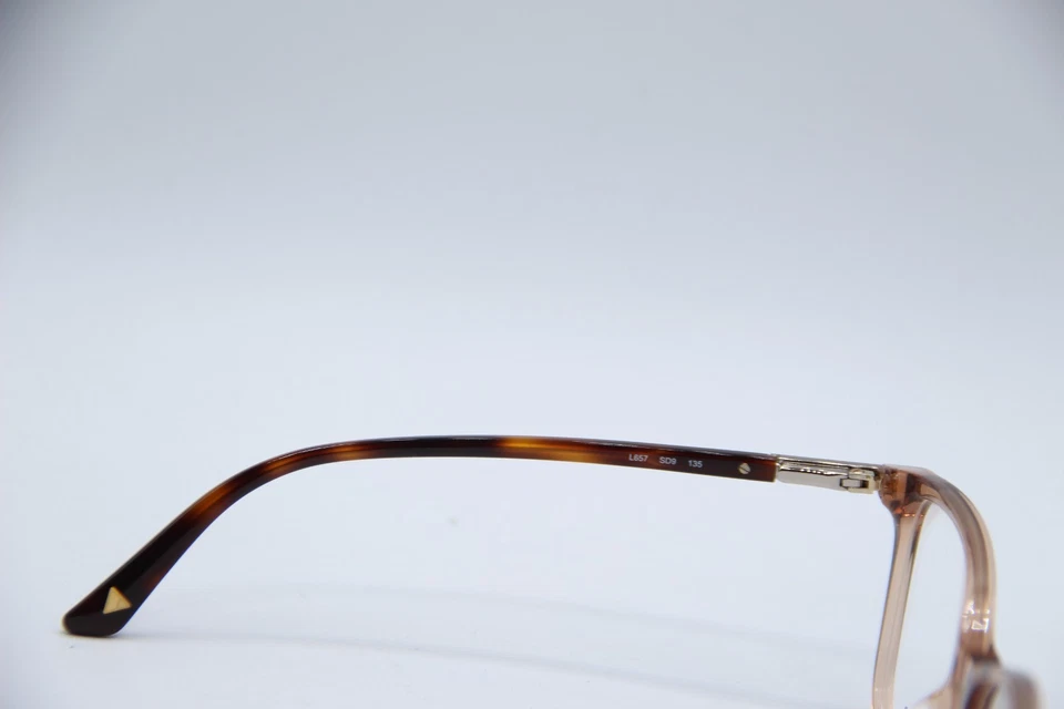 NUEVAS GAFAS LIZ CLAIBORNE L657 SD9 MARRÓN CLARO HABANA MARCOS AUTÉNTICOS 52-16 Foto 3 de 4