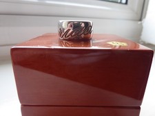 Clogau Cariad Silver "Club" Ring - Size O
