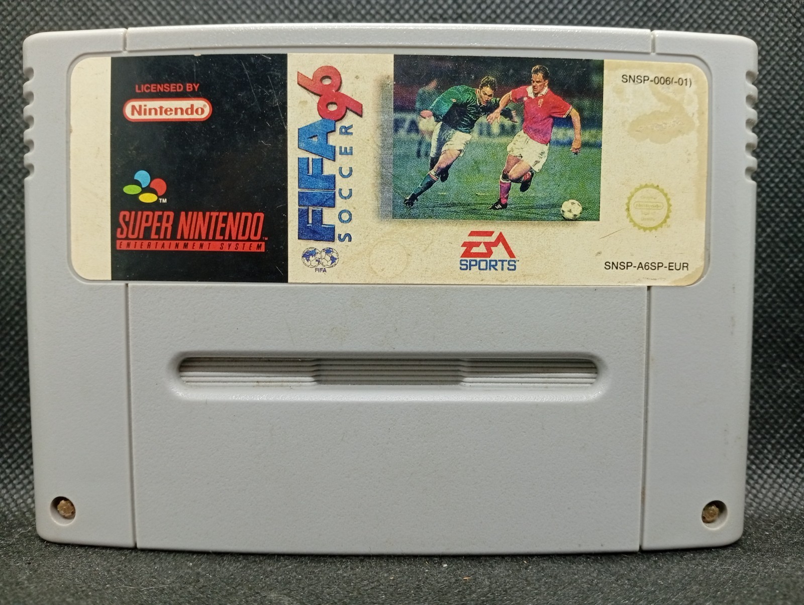 FIFA Soccer 96 - NEW SAVE BATTERY - Super Nintendo SNES EU PAL - SNSP-A6SP-EUR