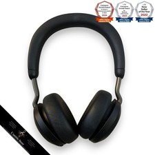 Jabra Evolve2 75 Wireless Headphones with Charging Stand Case