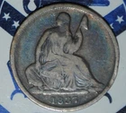 1837 Seated Liberty Half Dime {{{T514