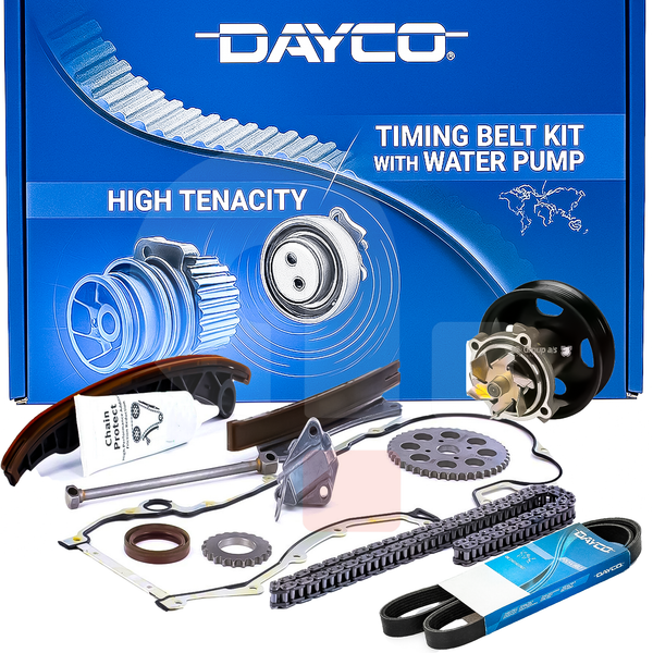 Set Vertrieb Wasserpumpe Zahnriemen Dayco Fiat 500 Panda 1.3 Multijet-image