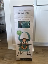 Baby Delight Go With Me Jubilee Gray Baby Toddler Kids Deluxe Portable Chair