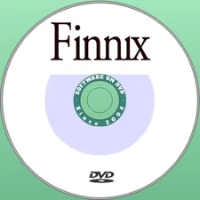 Latest New Release Finnix Linux OS Operating System for PC on DVD