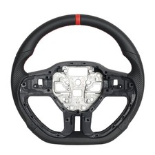 Full Leather Steering Wheel Fit For 2022-2025 Ford Mondeo Fusion Evos Ecoboost