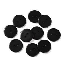 10pcs 25mm Resin Sewing Button,2 Holes Round Craft Decorative Buttons for Coa...