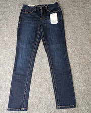 Seven7 Tummy Less High Rise Skinny Jeans Denim Stretch London Wash Women's 8 NWT