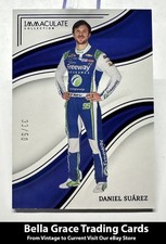 2023 Panini Chronicles Daniel Suarez #13 Trackhouse Racing Immaculate Blue 33/50