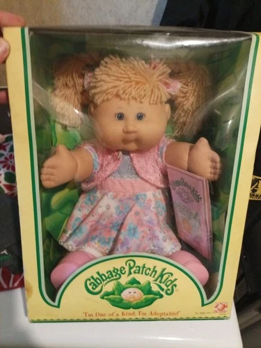 CABBAGE PATCH KIDS LIMITED EDITION CARLEY MOLLY SNUGGLE BEANS DOLL NEW 2004