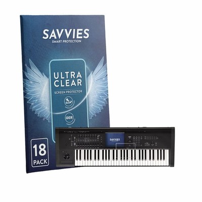 18x Schutzfolie für KORG Kronos 3 (2025) 61 Displayschutz