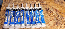 Lot of 8 DAP DYNAFLEX 230 10.1-oz Window and Door Clear Paintable Latex Caulk