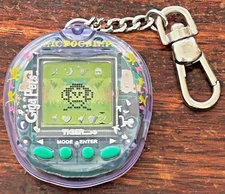 microchimp GIGA PETS tiger electronics pal vintage original dangler monkey 1997