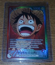 One Piece TCG - Carrying On His Will - Monkey.D.Luffy Leader Alt Art OP13-001