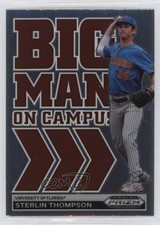 2022 Panini Prizm Draft Picks Big Man on Campus Sterlin Thompson #BMC-ST 04xc