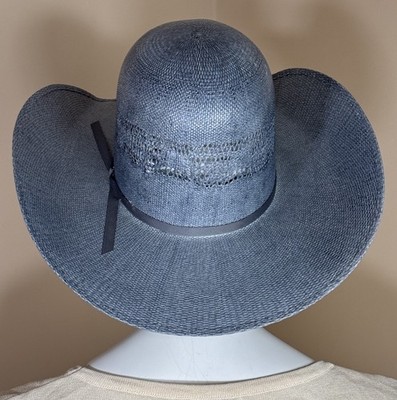 Atwood Halfbreed Bangor Gris Gray Open Crown Straw Cowboy  display picture 2