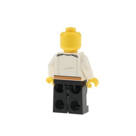 1x Lego Minifigure Town Airport Man Pilot Shirt Tie ID 60101 air049