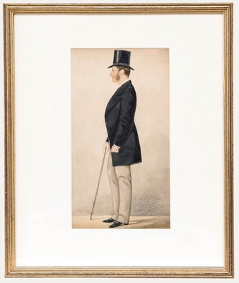 Aquarell Des 19. Jahrhunderts   Manier Von Richard Dighton.