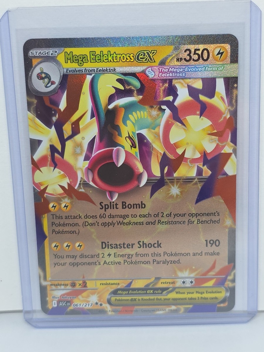 Pokemon Mega Eelektross Ex #061/217: Ascended Heroes (Read