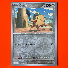 Pokemon TCG Cufant SV02 Paldea Evolved 149/193 Reverse Holo Common EN Basic