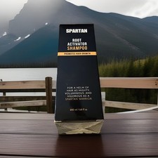 Authentic Spartan Root Activator Shampoo 200ml/6.8 fl oz NEW - Expires 2028