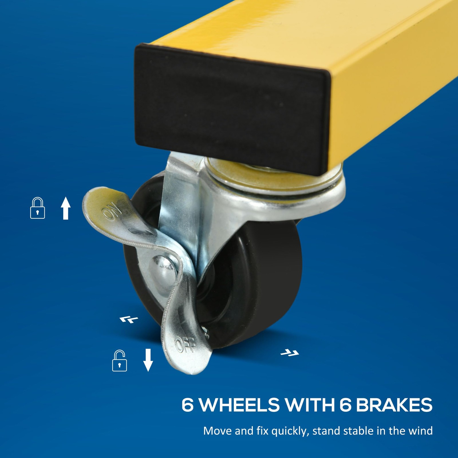 Soozier Pickleball Set with Net,Court Markers  Wheels22 ft.8 Pickleballs,1 Bag