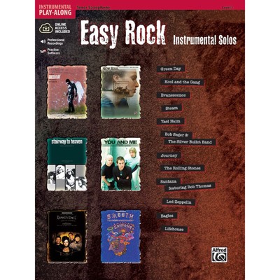 Easy Rock - Tenor-Sax Instrumental Solos, Buch/CD