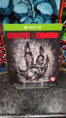 EVOLVE Xbox One System 2K Games 2015 Original Instruction Booklet **ONLY**