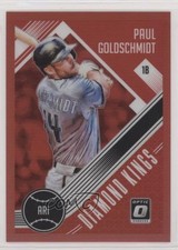 2018 Panini Donruss Optic Diamond Kings Red Prizm 78/99 Paul Goldschmidt #22 1q5