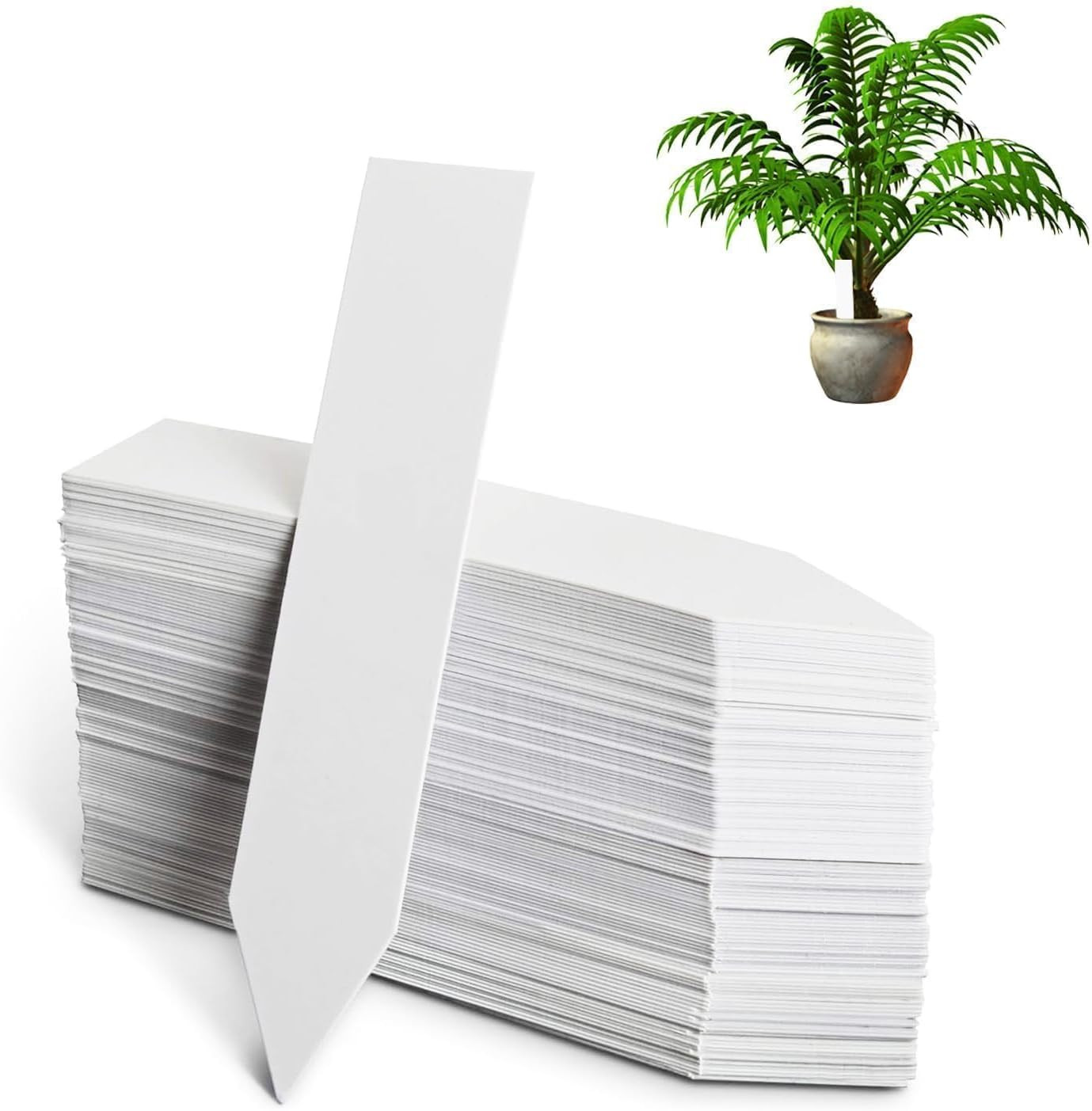 300Pcs Plant Labels for Outdoor Plants Plastic, Plant Tags, Plant Markers Garden