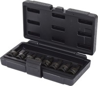 "Ks Tools 1/2\" Kraft-Bit-Stecknuss-Satz Torx, 8-Tlg, T30-T80, Kurz"