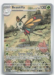 Beautifly 219/217 Ascended Heroes Illustration Rare
