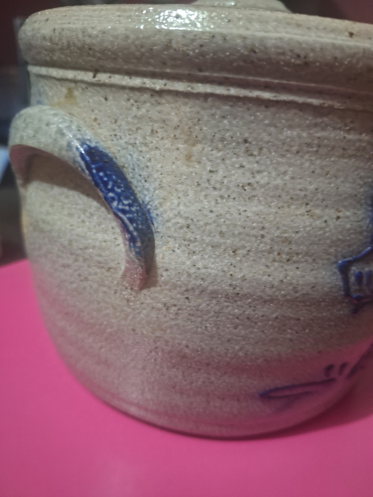 Vintage ROWE POTTERY 🩵Glaze Heavy Handmade with Original Cover