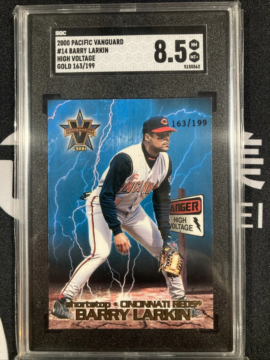 Barry Larkin Baseball Serial Numbered Sports Trading Cards