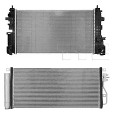 For Buick Encore GX 2020-2022 TYC BNDL-474492 Radiator & Condenser Kit