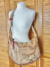 Alviero Martini 1A Classe World Map Crossbody Bag Handbag Perfect Travel