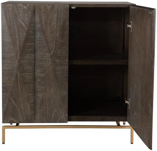 Uttermost 24596 Marico 32"W 2 Door MDF Cabinet - Natural - Picture 3 of 5