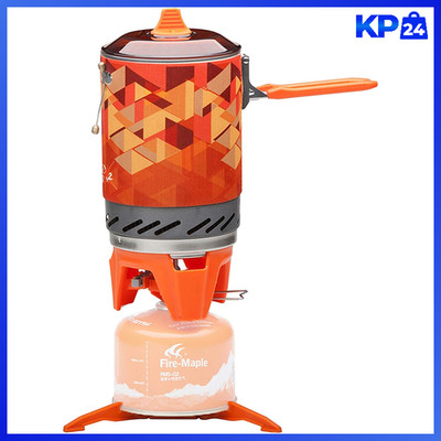 Campingkocher X2 Tragbar Gasbrenner mit Piezozündung Töpferstütze für Outdoor