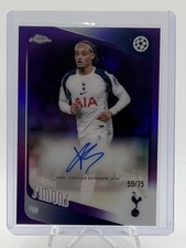 Topps Soccer Tottenham Hotspur Autographed Sports Trading Cards