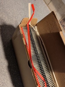 1N5404 Diotec diodes, qty 1700, tape and box
