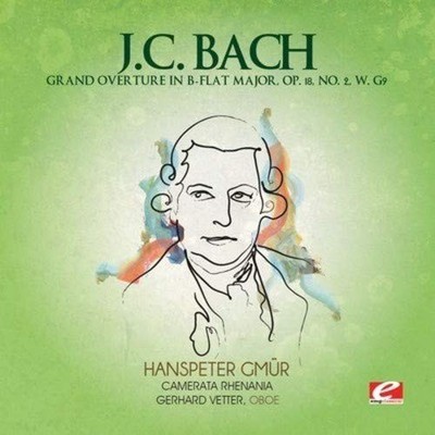 Johann Christian Bach GRAND OVERTURE IN B-FLAT MAJOR, OP. 18, NO. 2, W. G9 (CD)