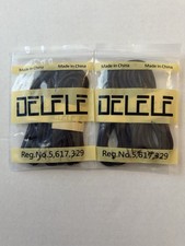4 Pairs 31 Inch Delele Round Brown Boot Laces