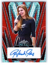 2024 Leaf Metal Pickleball 1/1 Auto Hannah Johns