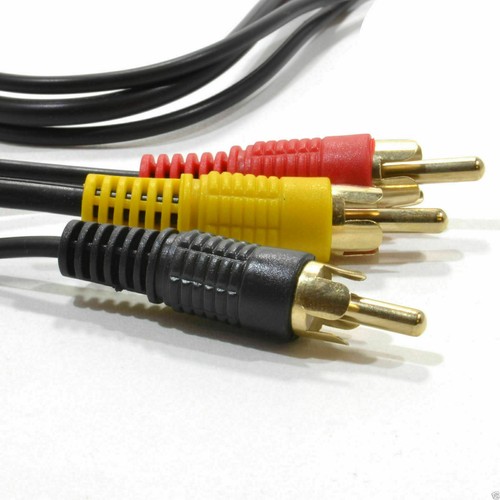 5 m 3 Cinch Phono zu Triple Phono Audio Video Kabel Leitung - Bild 6 von 12